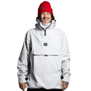 Access Anorak Jacket Bone White
