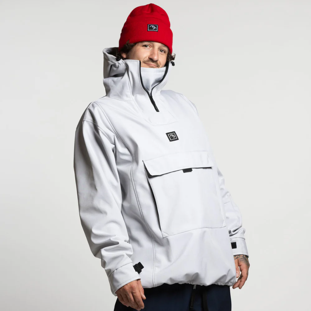 Access Anorak Jacket Bone White – Image 3
