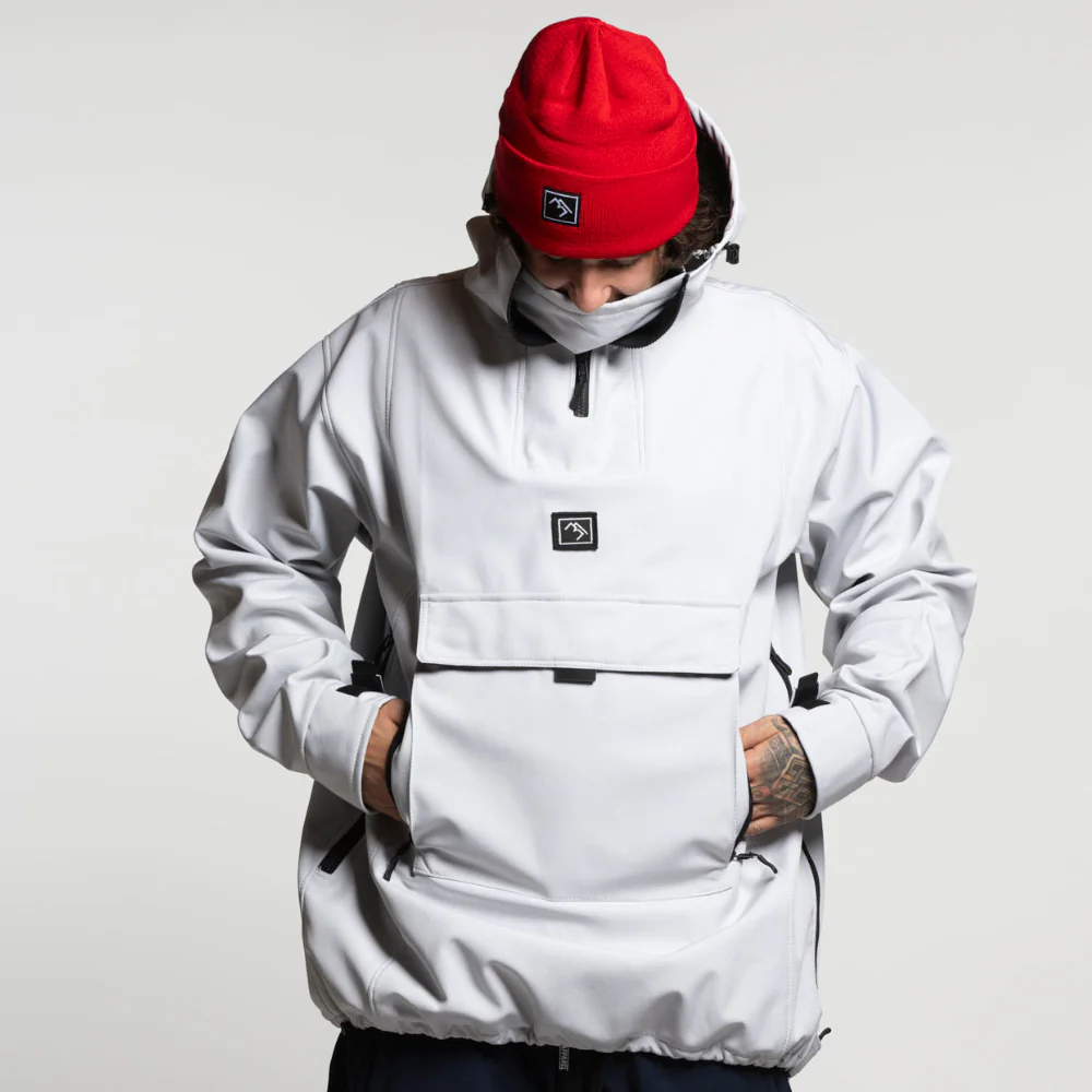 Access Anorak Jacket Bone White – Image 4