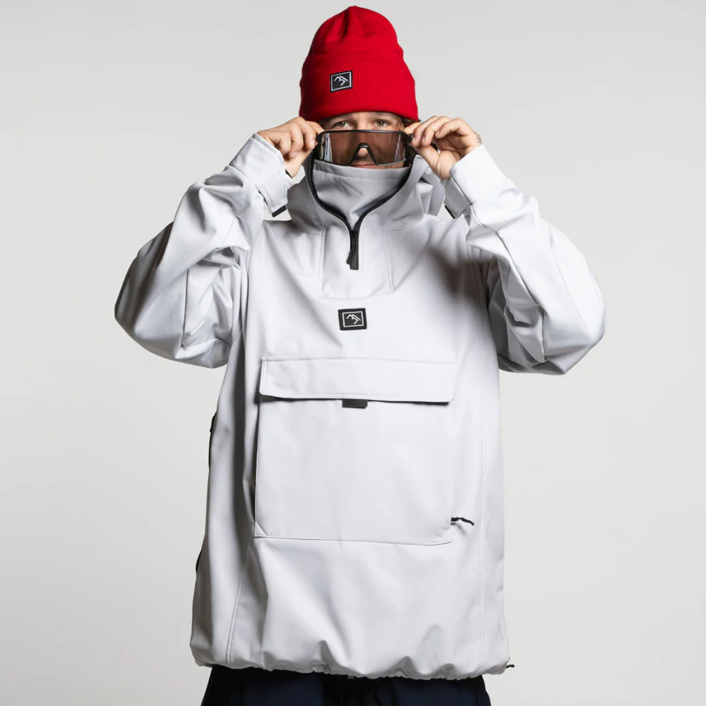Access Anorak Jacket Bone White – Image 6