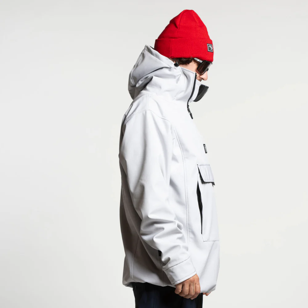 Access Anorak Jacket Bone White – Image 8
