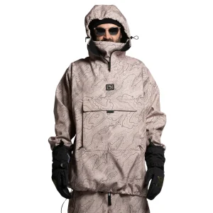 Access Anorak Jacket Contour Print