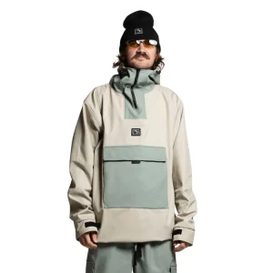 Access Anorak Jacket Olive/ Ivy Green