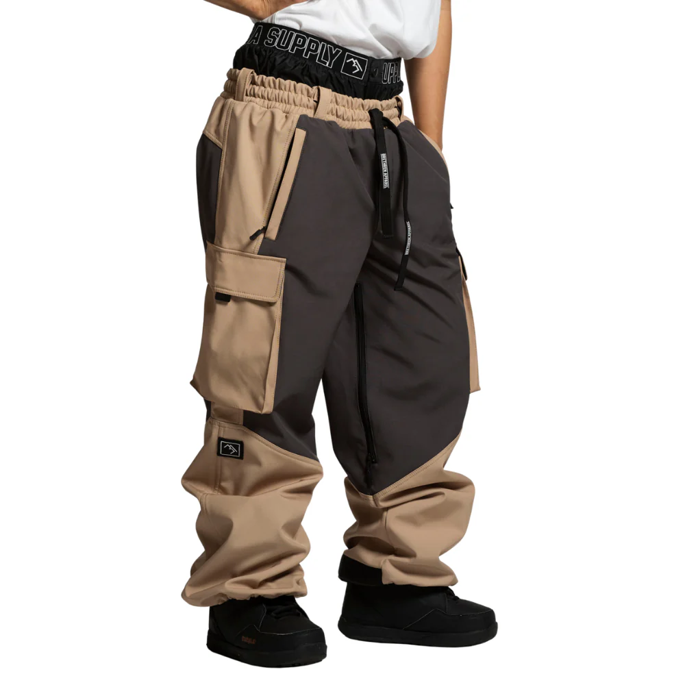 Access Cargo Pants Dunes/ Charcoal – Image 2